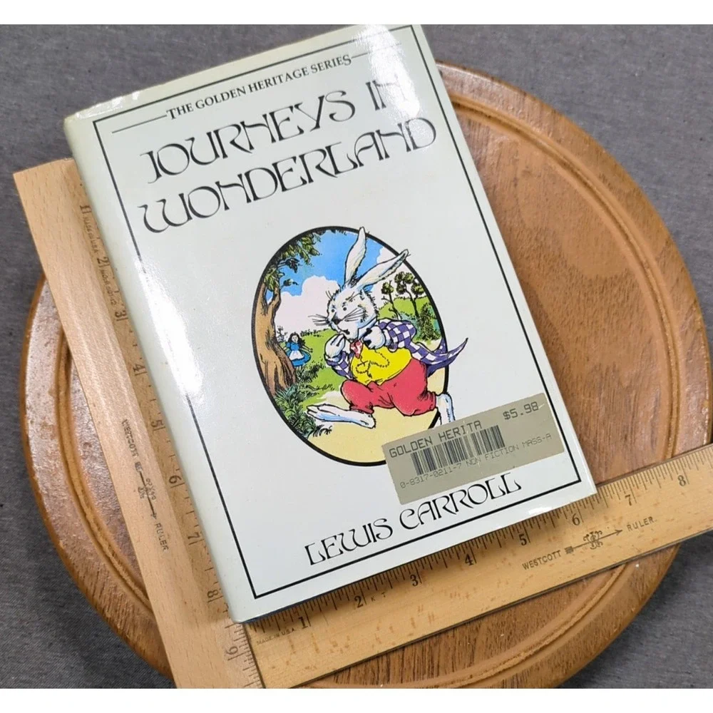 Journeys In Wonderland Lewis Carroll‎ Galley Press Edition Large Print 1988 HC